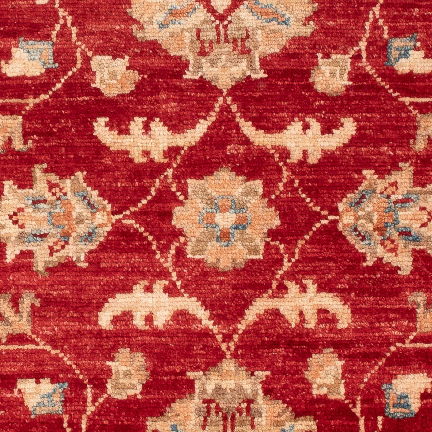 Ziegler Teppich - 101 x 70 cm - rot