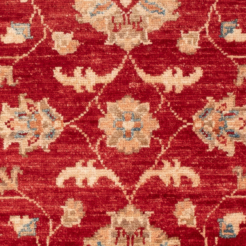 Ziegler Teppich - 101 x 70 cm - rot