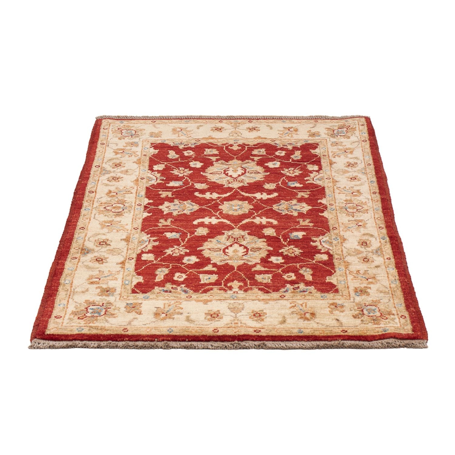 Ziegler Teppich - 101 x 70 cm - rot