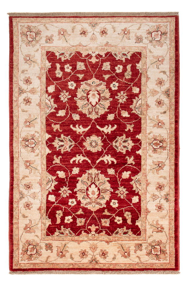 Ziegler Teppich - 123 x 80 cm - rot