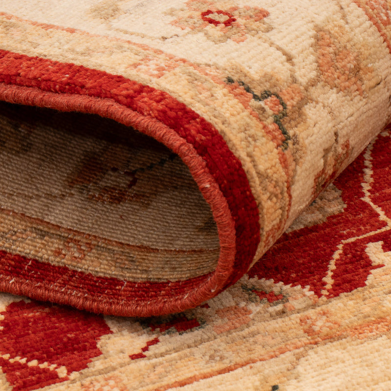 Ziegler Teppich - 123 x 80 cm - rot