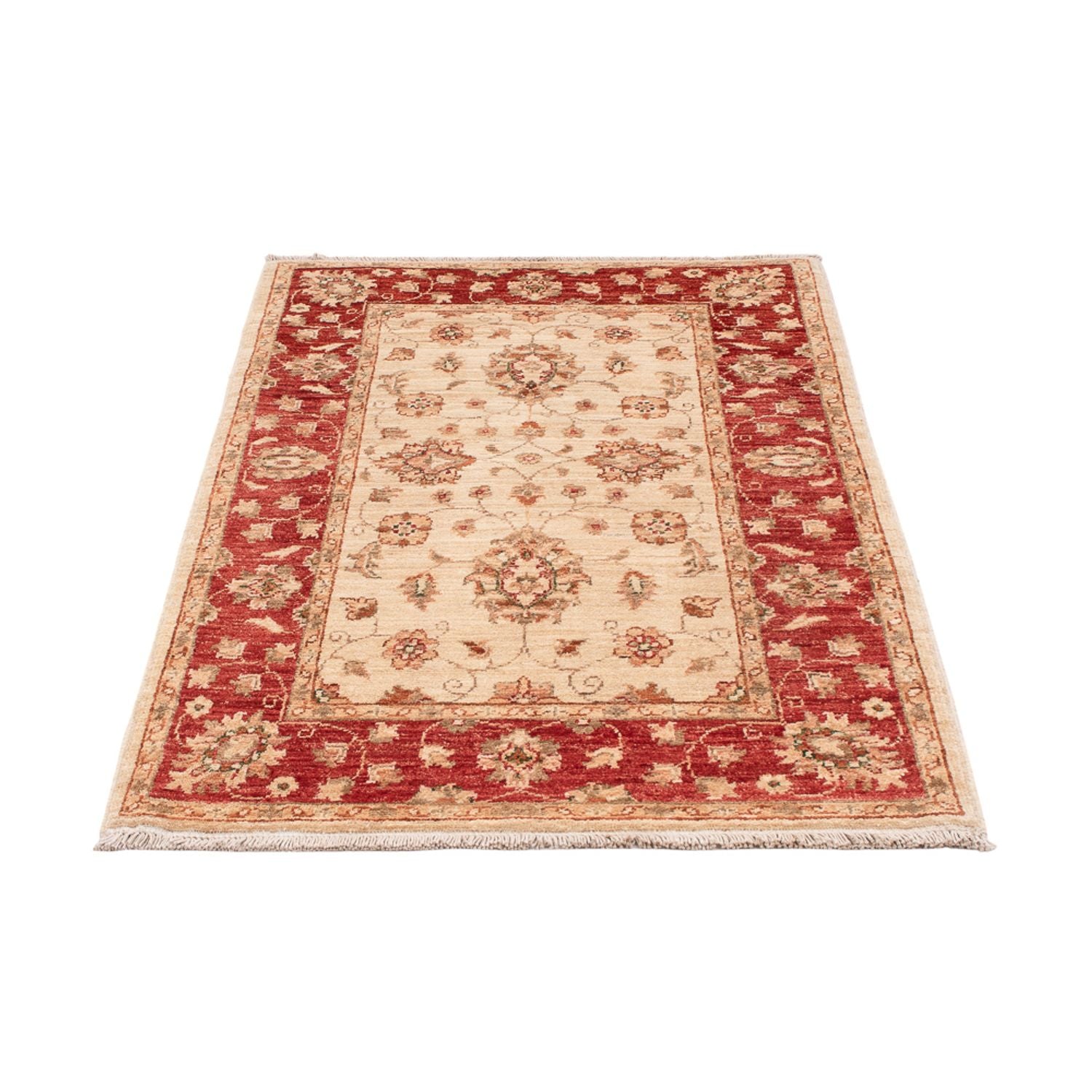 Ziegler Teppich - 130 x 81 cm - beige