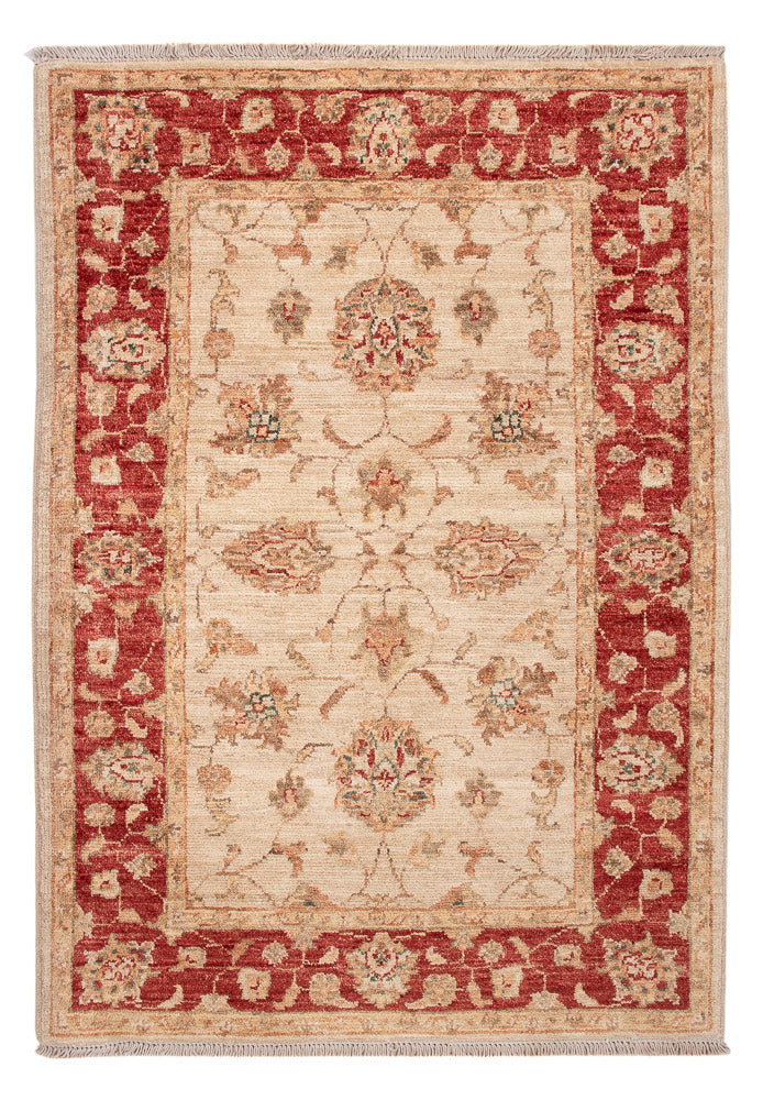 Ziegler Teppich - 118 x 86 cm - beige