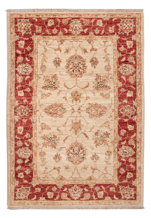 Ziegler Teppich - 118 x 86 cm - beige
