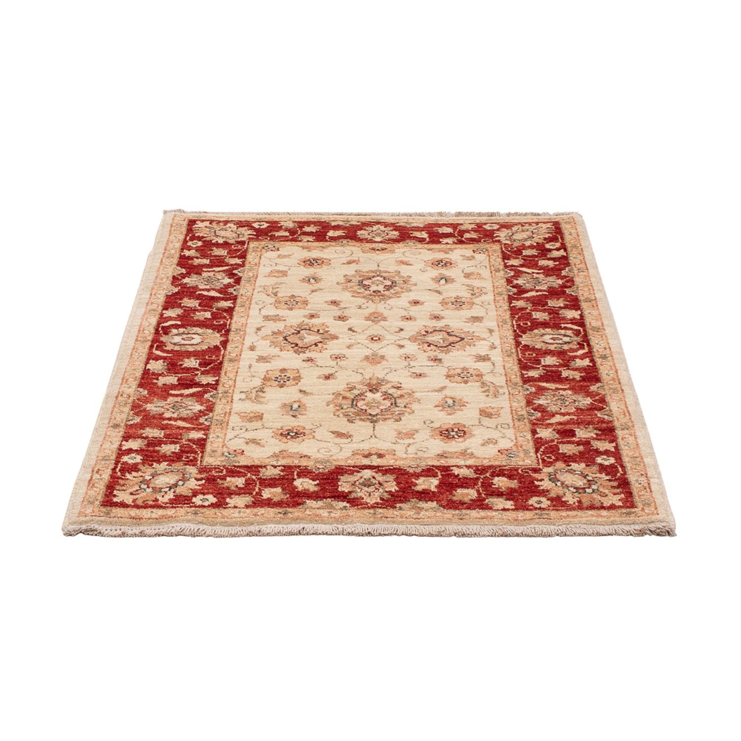 Ziegler Teppich - 109 x 88 cm - beige