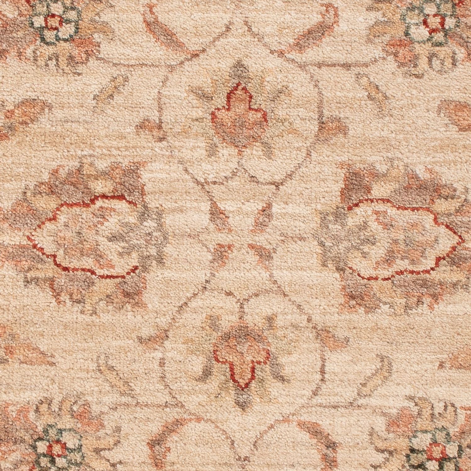 Ziegler Teppich - 123 x 85 cm - beige