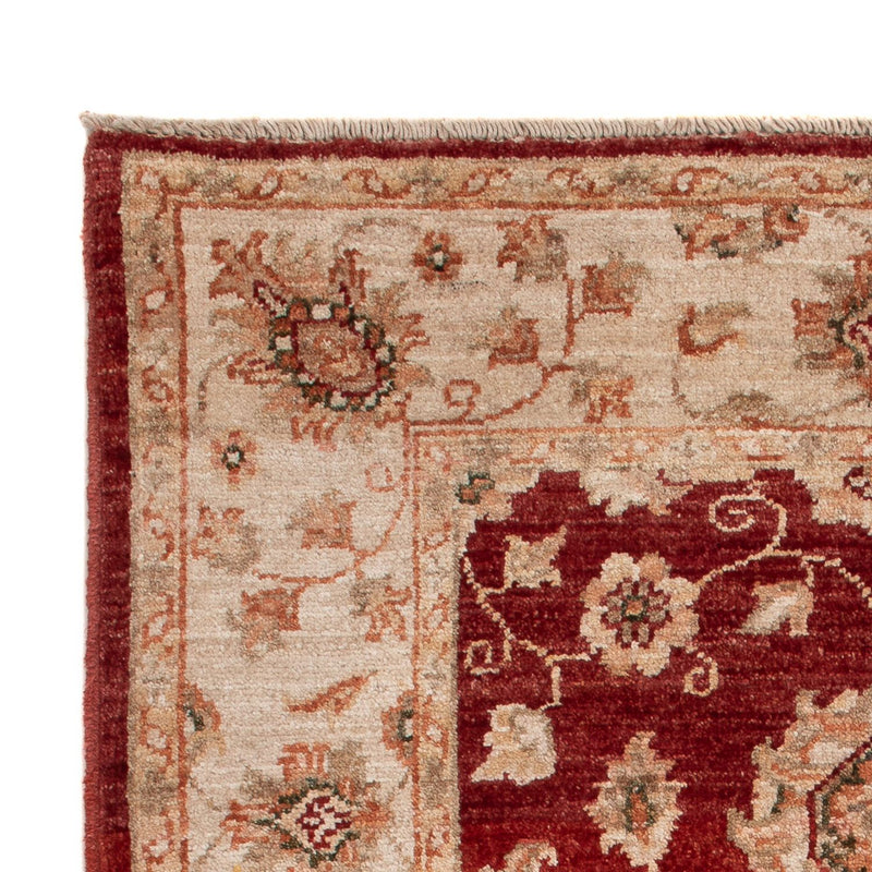 Ziegler Teppich - 122 x 84 cm - bordeauxrot
