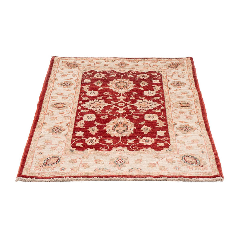 Ziegler Teppich - 122 x 84 cm - bordeauxrot