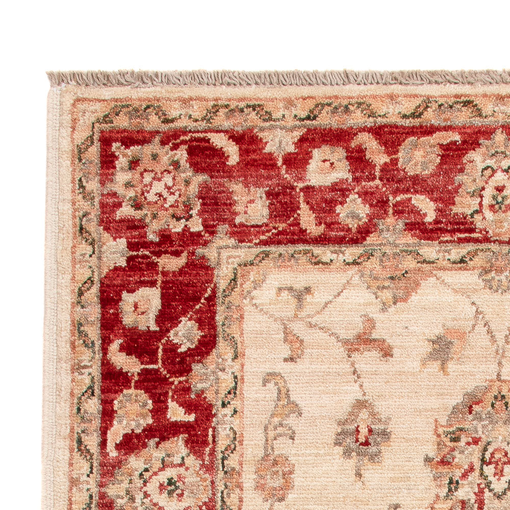 Ziegler Teppich - 125 x 79 cm - beige