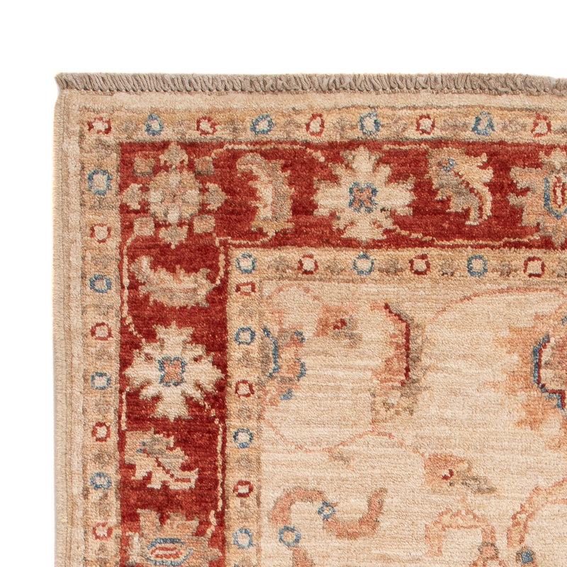 Ziegler Teppich - 98 x 73 cm - beige