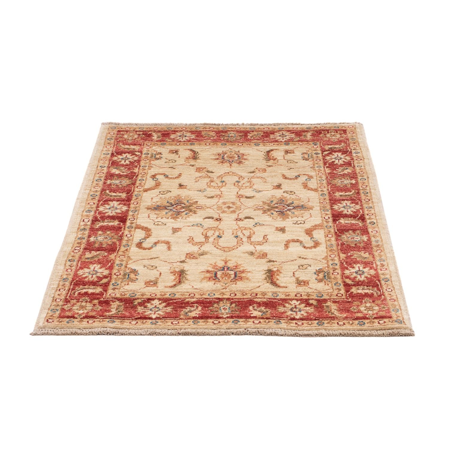 Ziegler Teppich - 101 x 74 cm - beige