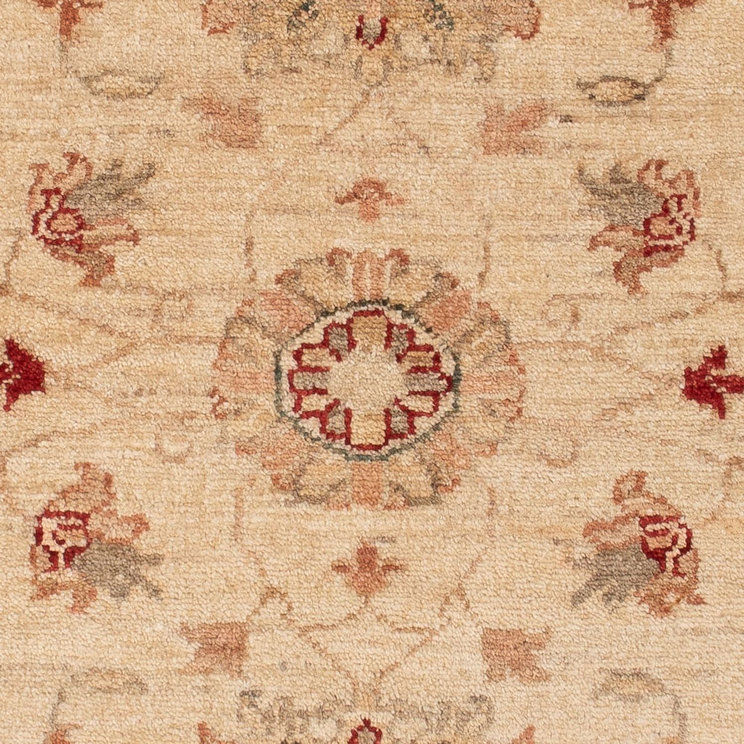 Ziegler Teppich - 110 x 95 cm - beige