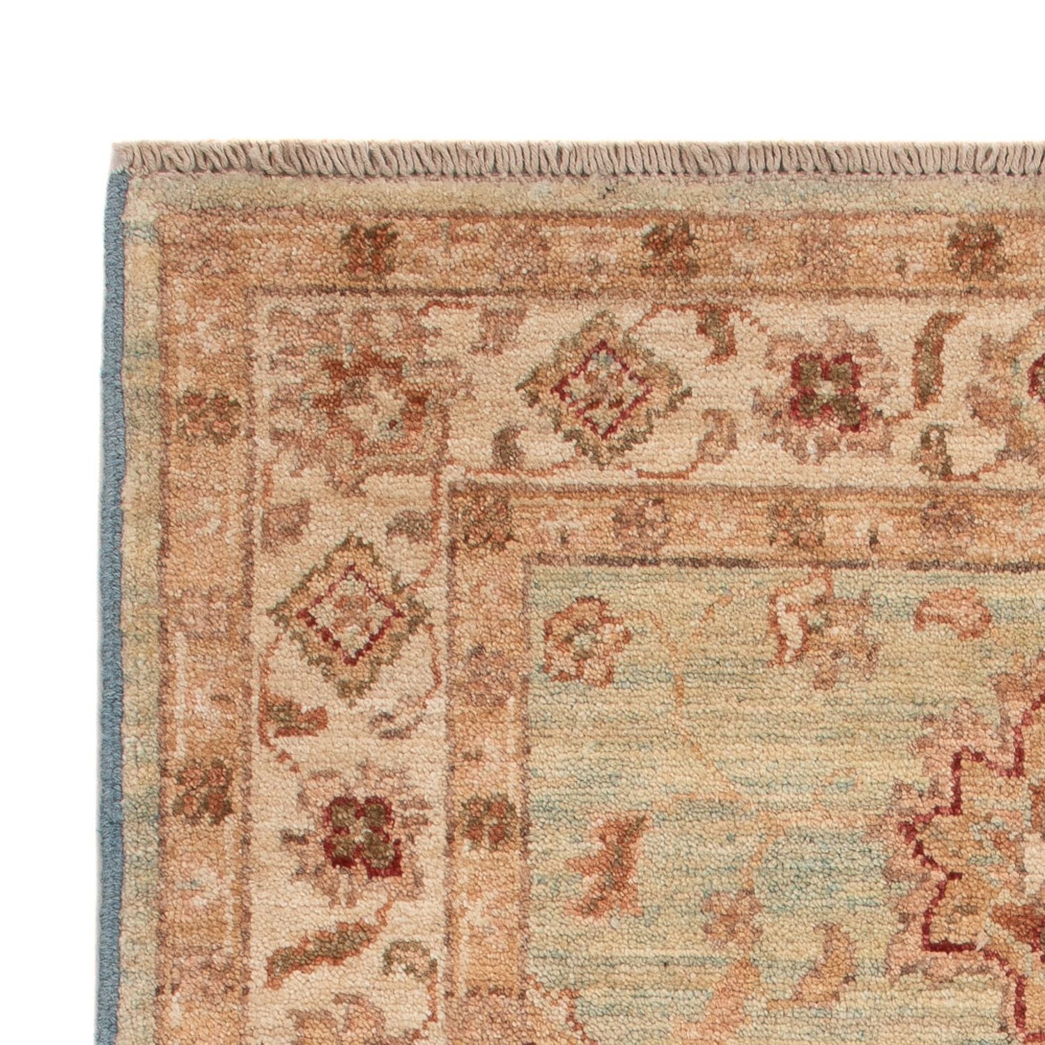 Ziegler Teppich - 105 x 73 cm - beige