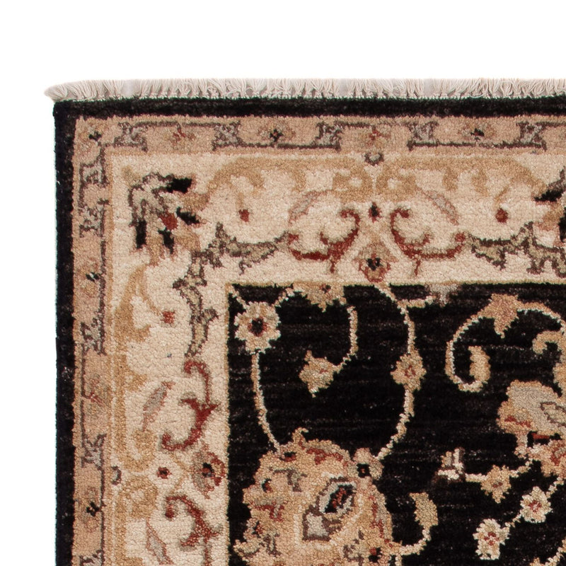 Ziegler Teppich - 120 x 80 cm - schwarz