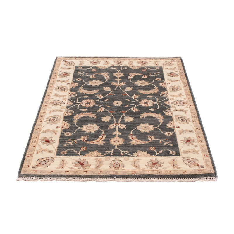 Ziegler Teppich - 120 x 80 cm - schwarz