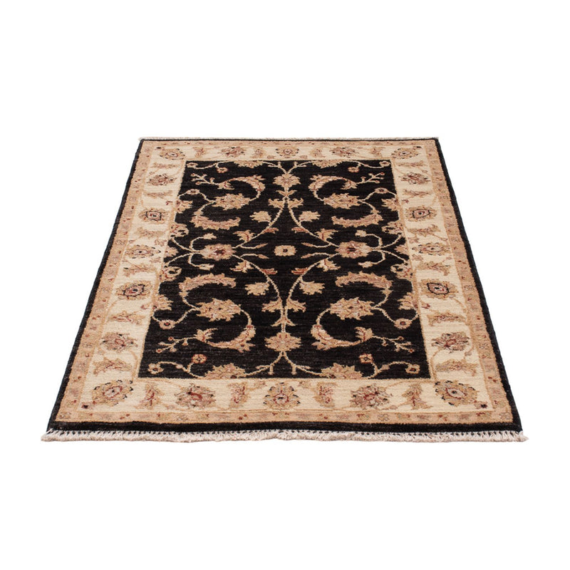 Ziegler Teppich - 120 x 80 cm - schwarz