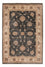 Ziegler Teppich - 120 x 80 cm - schwarz