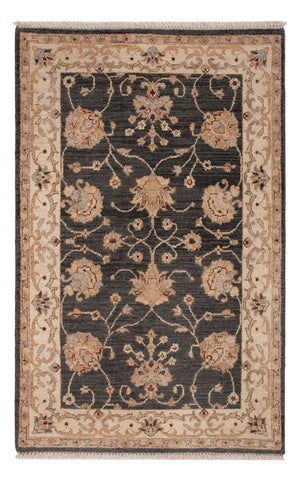 Ziegler Teppich - 120 x 80 cm - schwarz