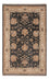 Ziegler Teppich - 120 x 80 cm - schwarz