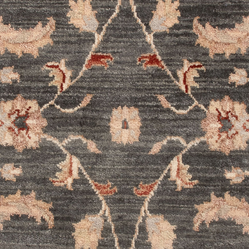 Ziegler Teppich - 120 x 80 cm - schwarz