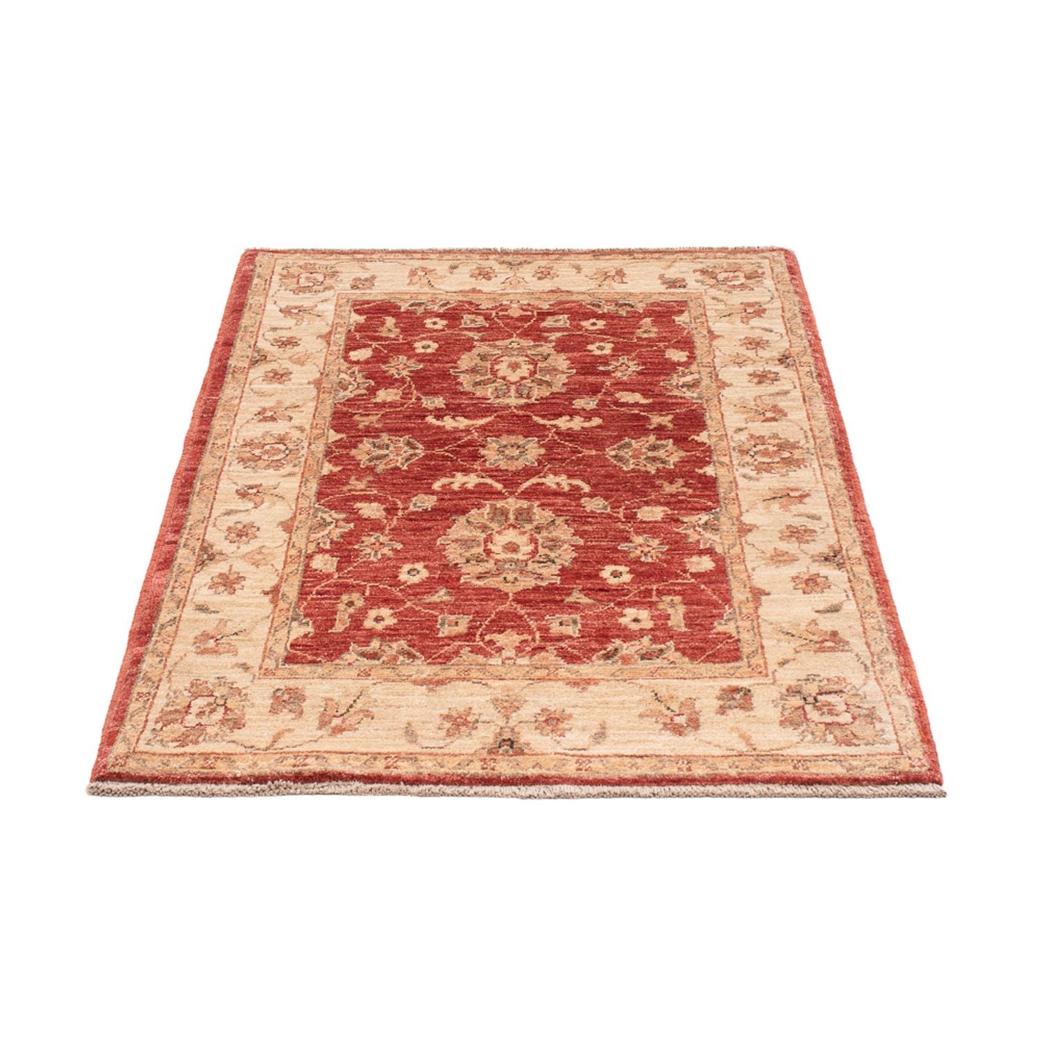 Ziegler Teppich - 122 x 84 cm - rot