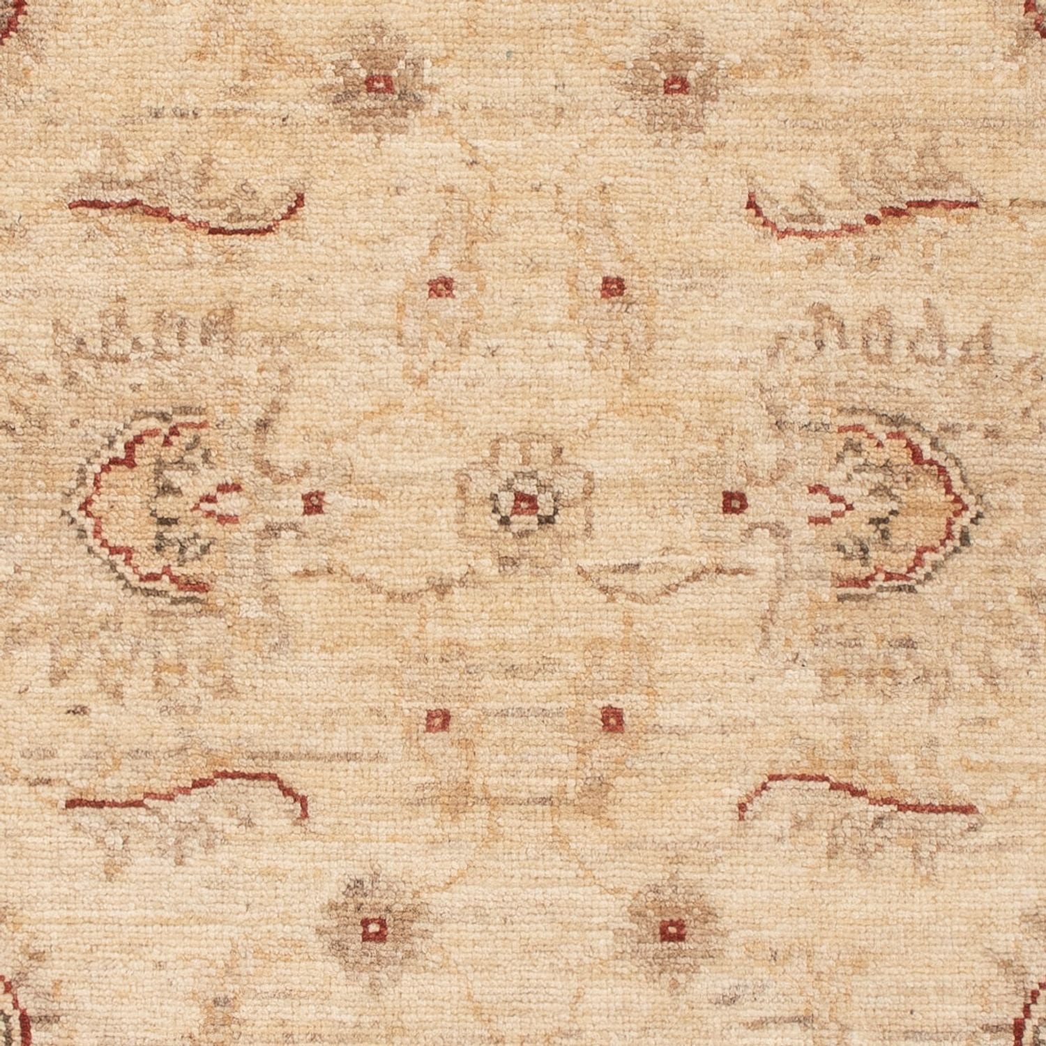 Ziegler Teppich - 129 x 82 cm - beige