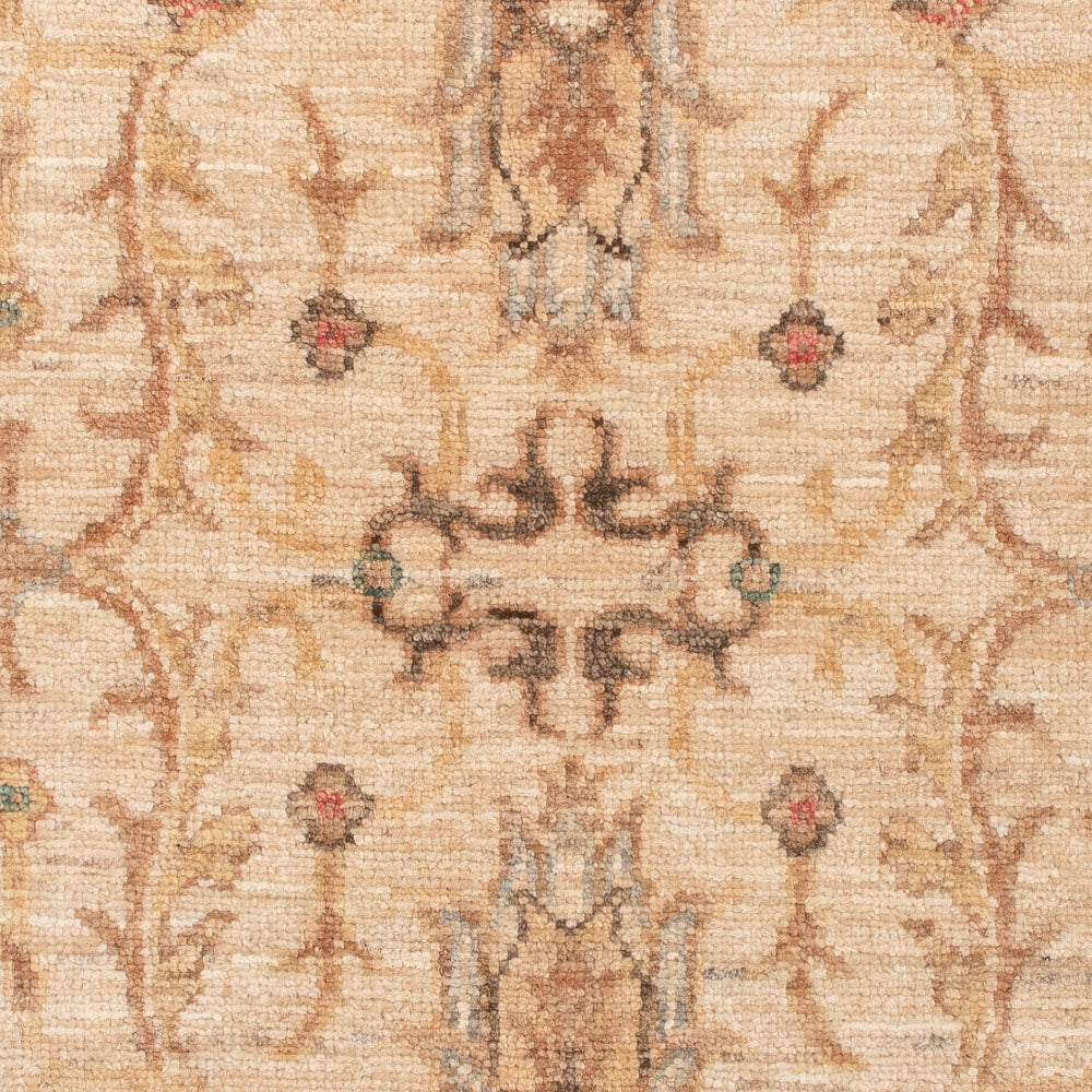 Ziegler Teppich - 125 x 62 cm - beige