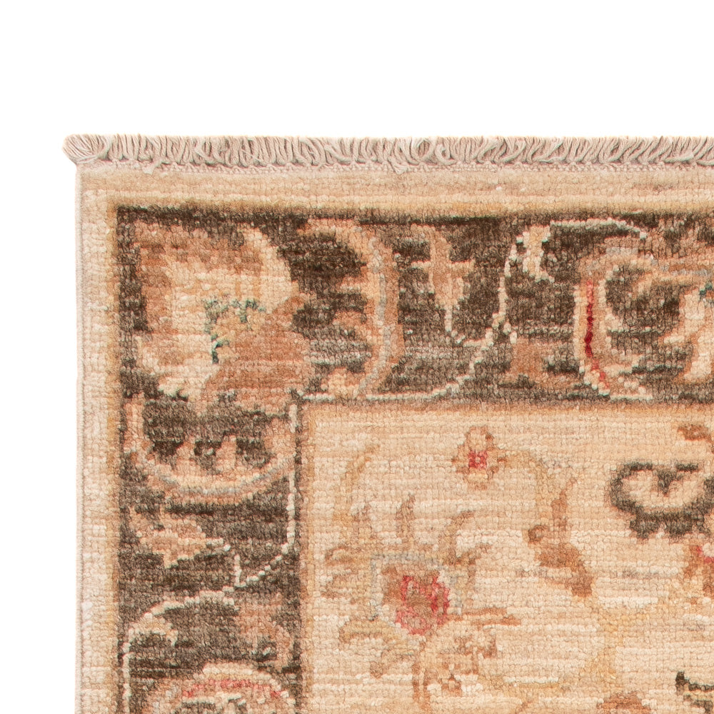 Ziegler Teppich - 125 x 62 cm - beige