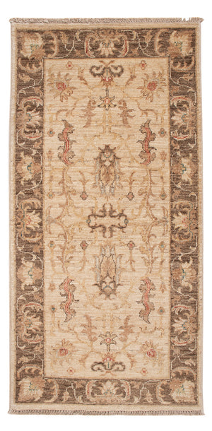 Ziegler Teppich - 125 x 60 cm - beige