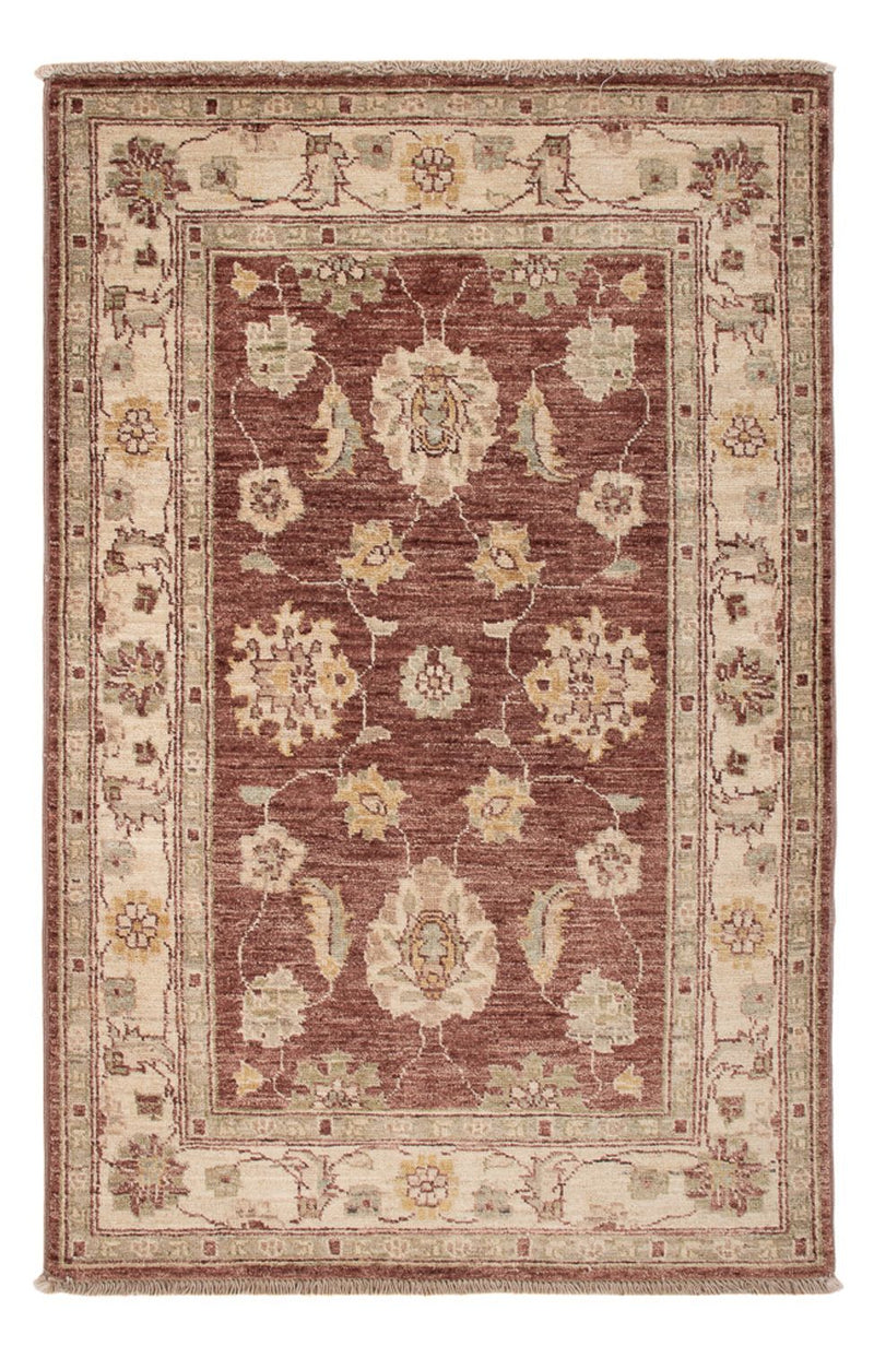 Ziegler Teppich - 121 x 77 cm - braun