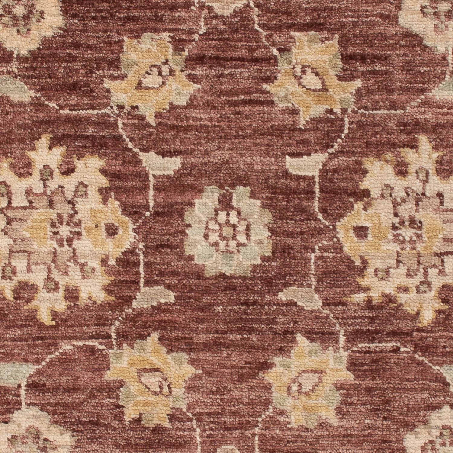 Ziegler Teppich - 121 x 77 cm - braun