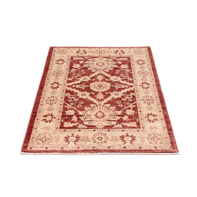 Ziegler Teppich - 129 x 82 cm - bordeauxrot