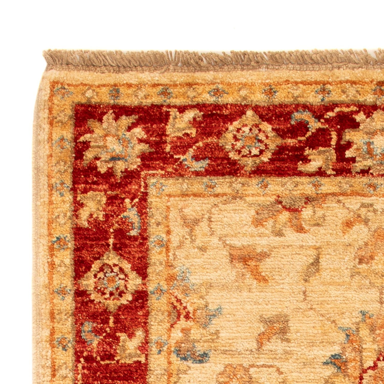 Ziegler Teppich - 88 x 61 cm - beige