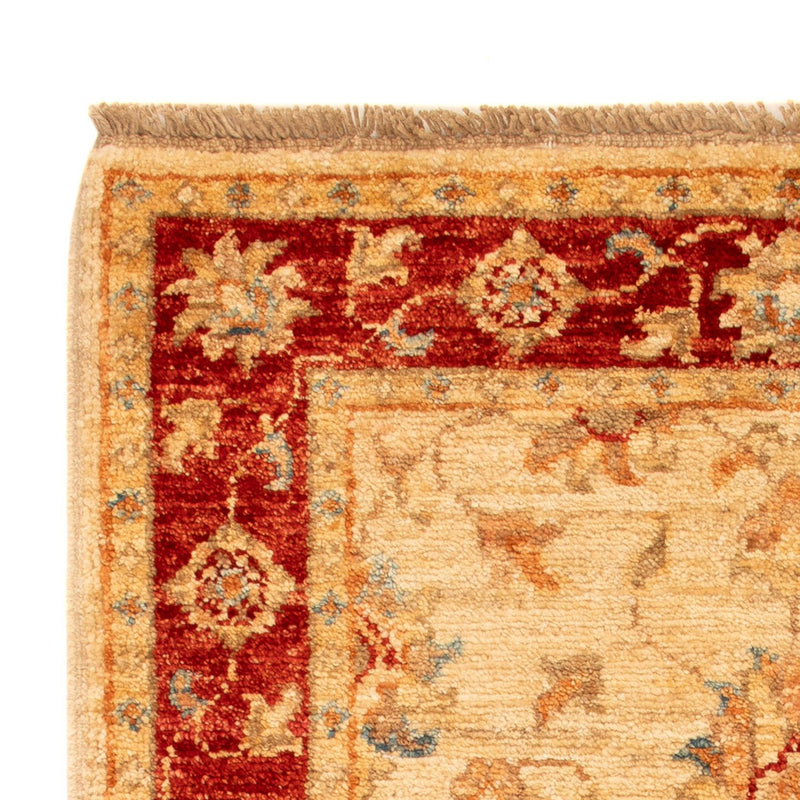 Ziegler Teppich - 88 x 61 cm - beige