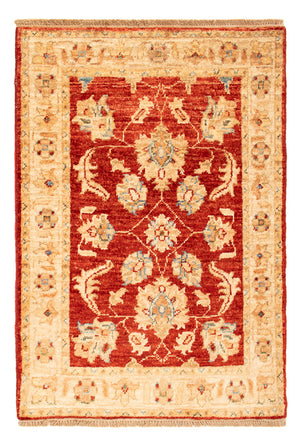 Ziegler Teppich - 86 x 62 cm - rot
