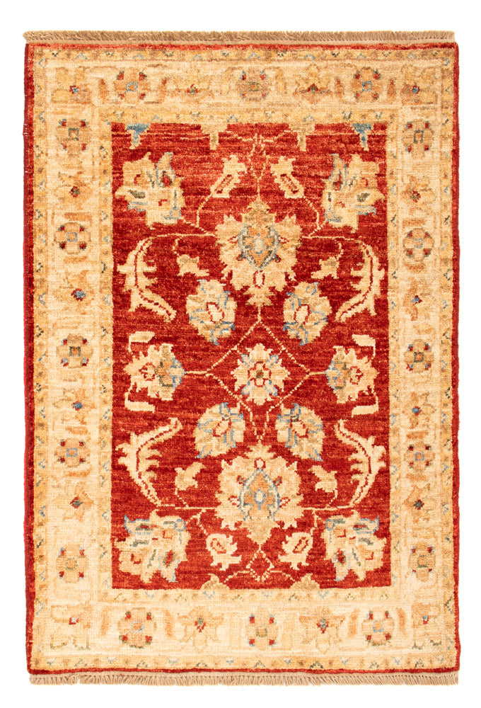 Ziegler Teppich - 86 x 62 cm - rot