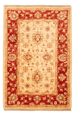 Ziegler Teppich - 90 x 61 cm - beige