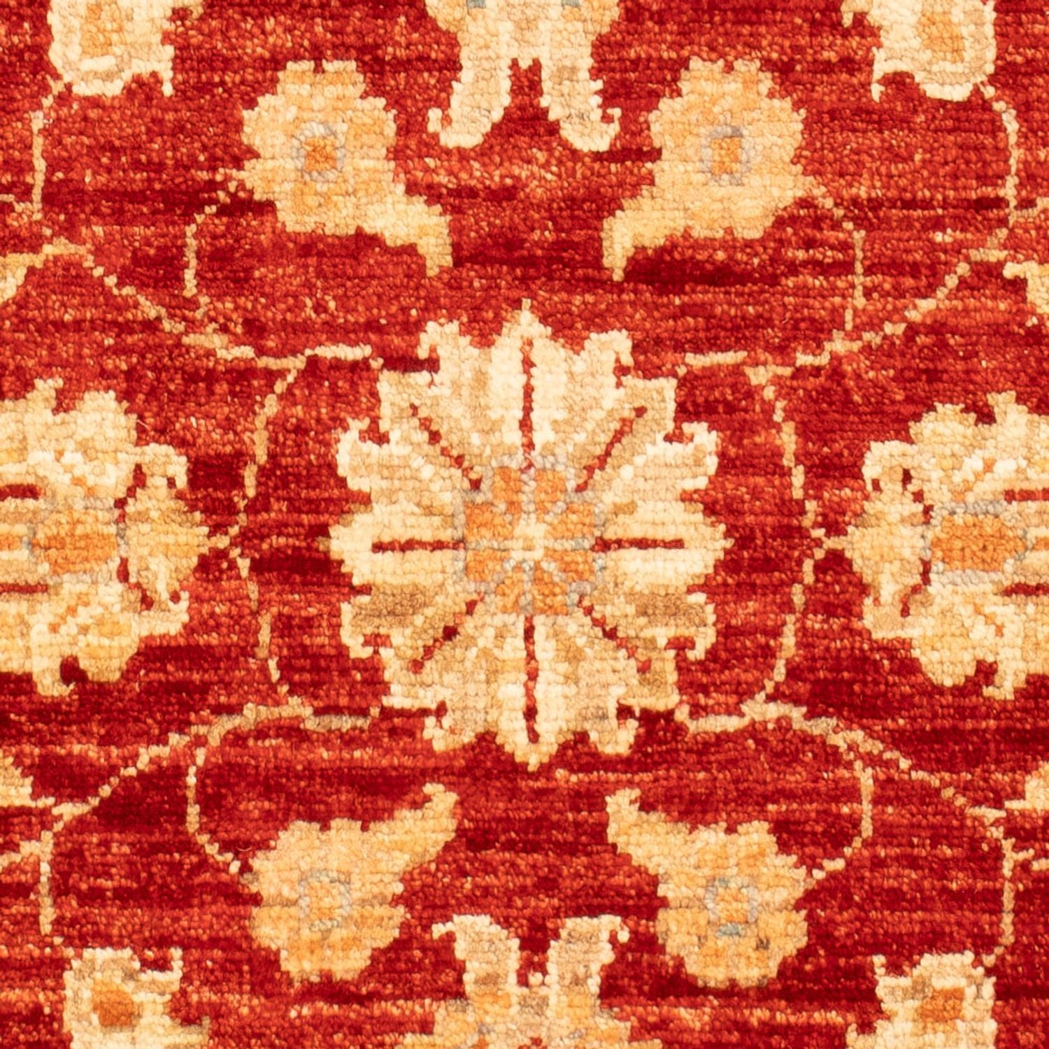 Ziegler Teppich - 92 x 59 cm - rot