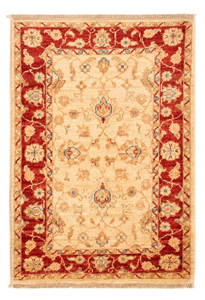 Ziegler Teppich - 89 x 62 cm - beige
