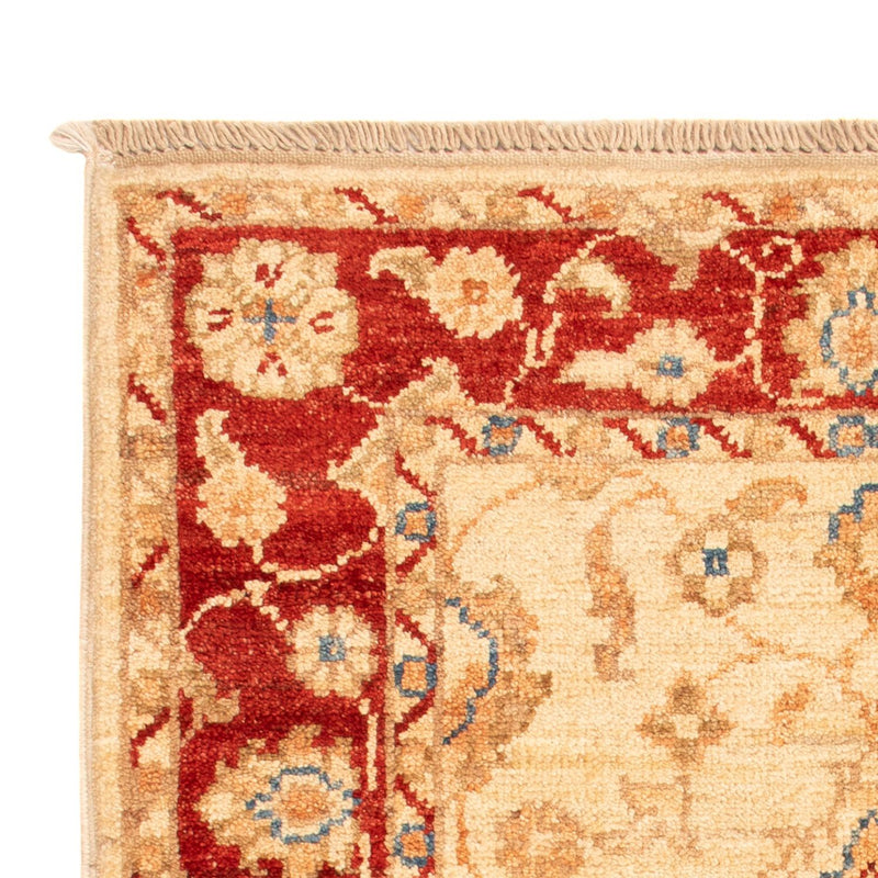 Ziegler Teppich - 89 x 62 cm - beige