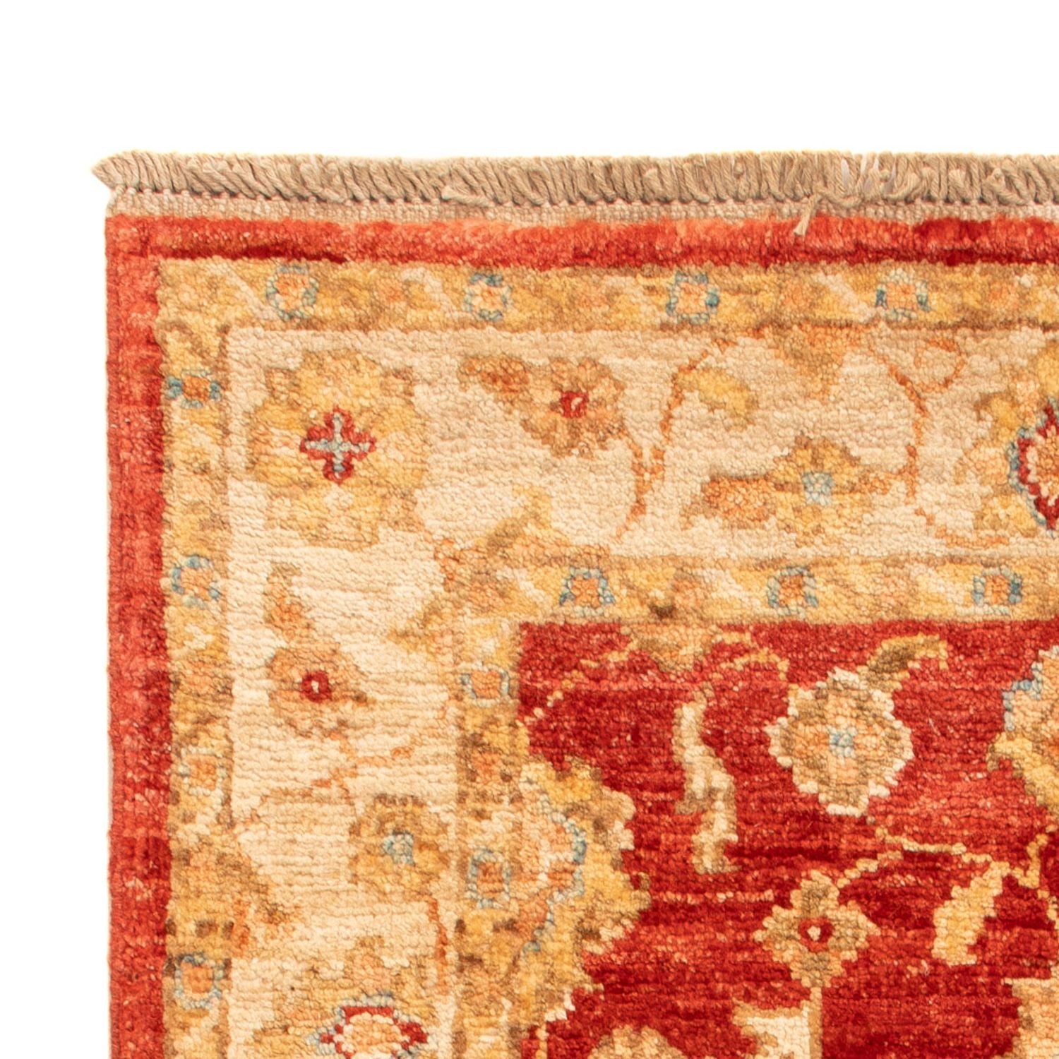 Ziegler Teppich - 87 x 59 cm - rot