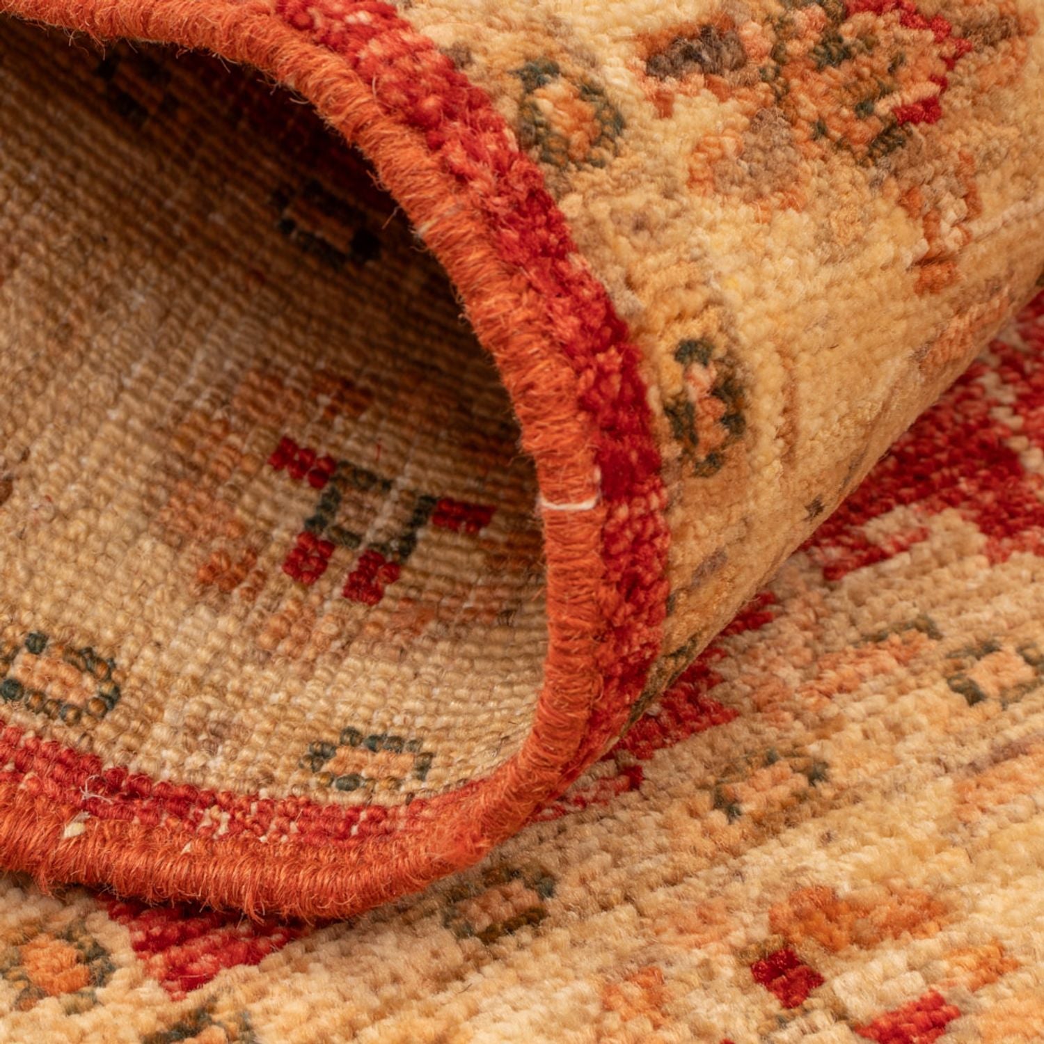 Ziegler Teppich - 92 x 60 cm - rot
