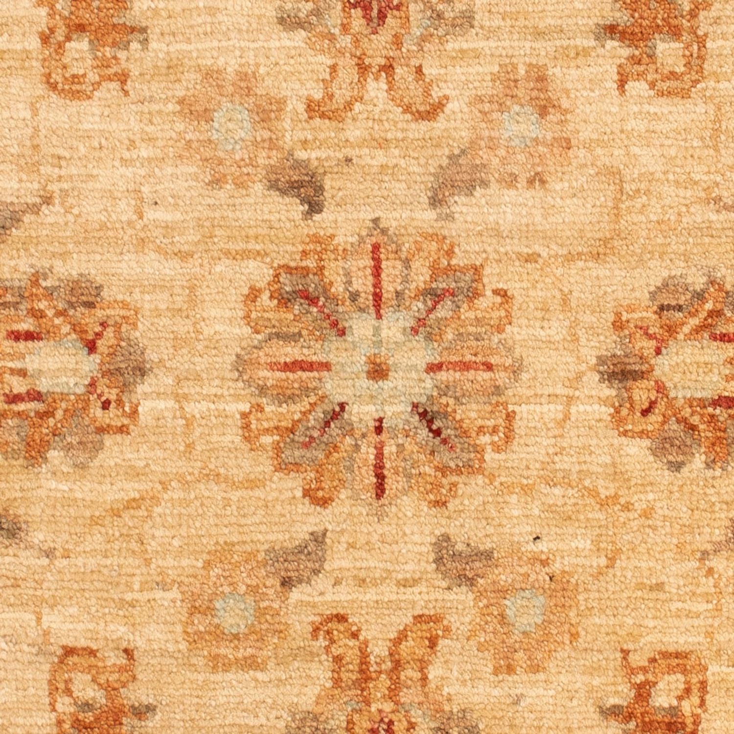 Ziegler Teppich - 92 x 58 cm - beige