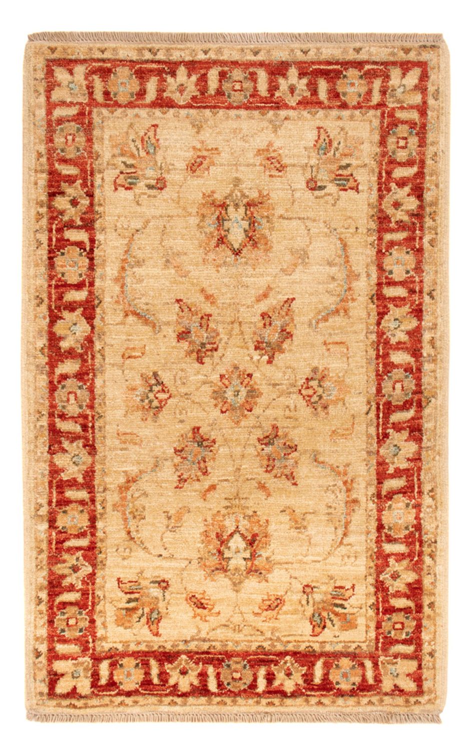 Ziegler Teppich - 102 x 61 cm - beige