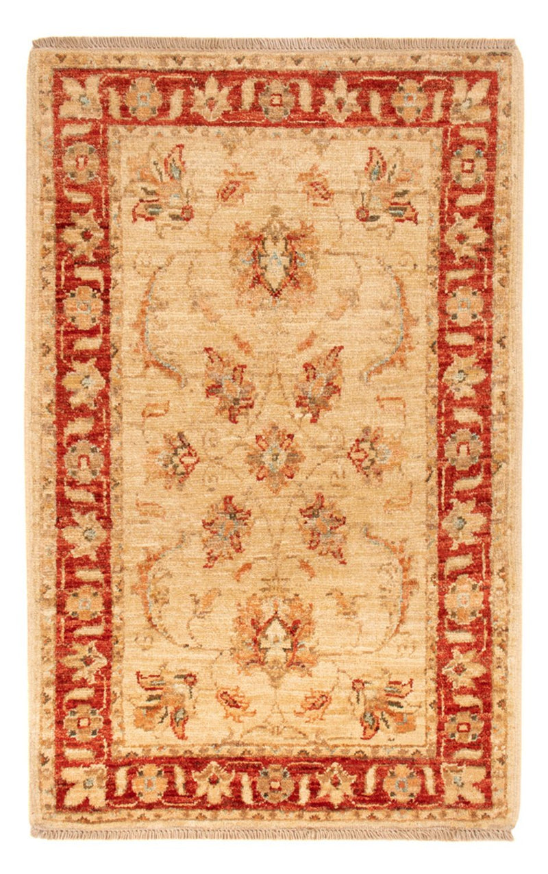Ziegler Teppich - 102 x 61 cm - beige