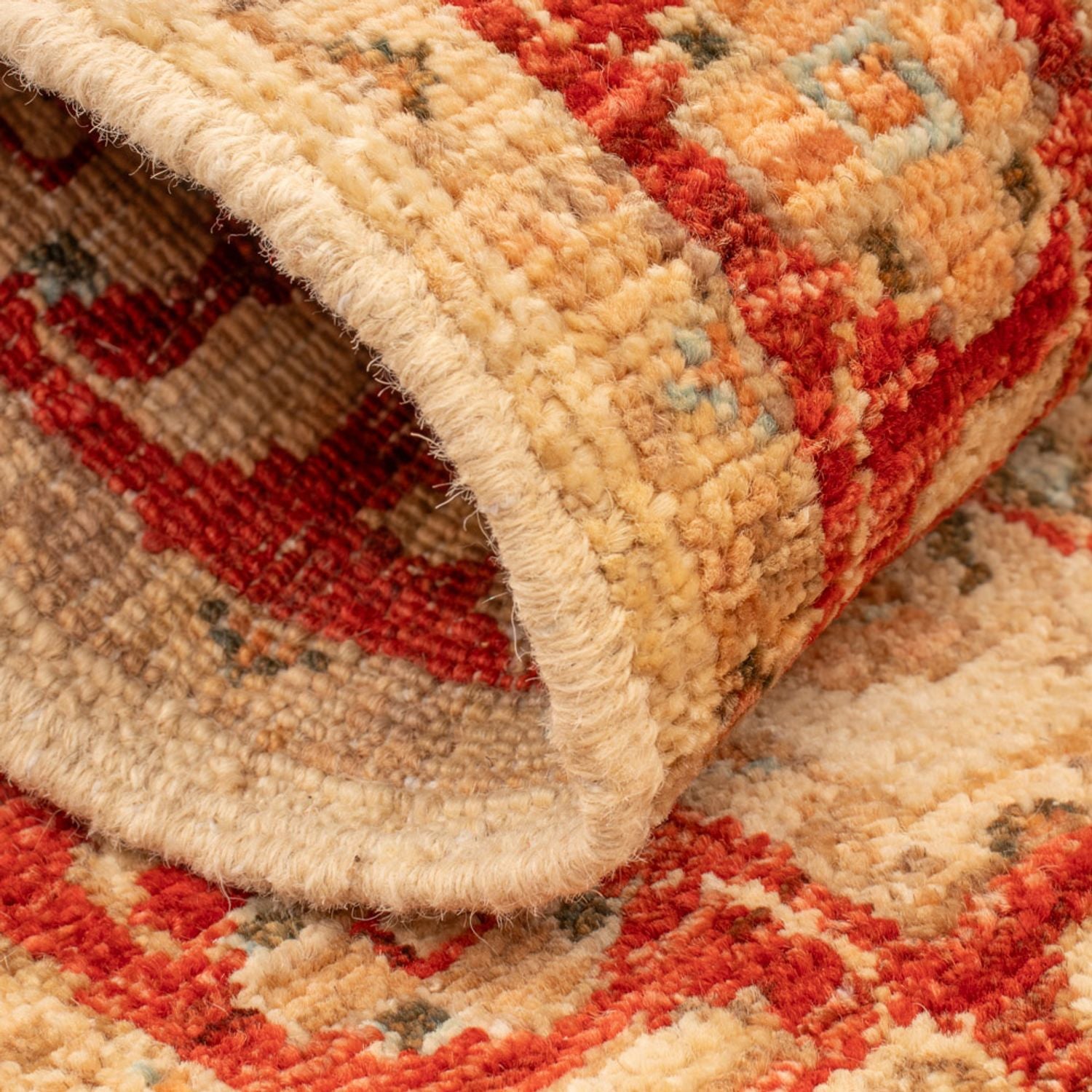 Ziegler Teppich - 102 x 61 cm - beige