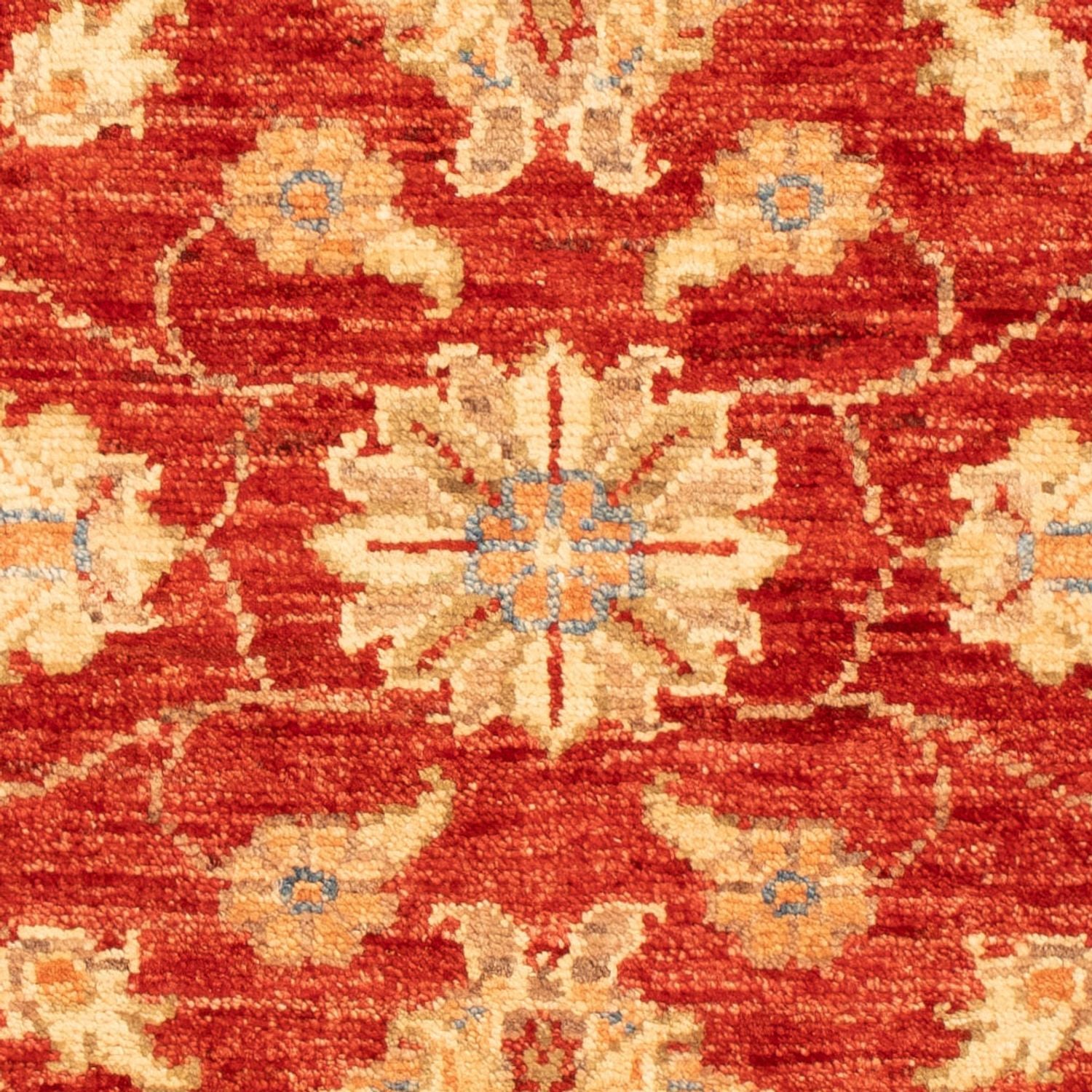 Ziegler Teppich - 92 x 63 cm - rot