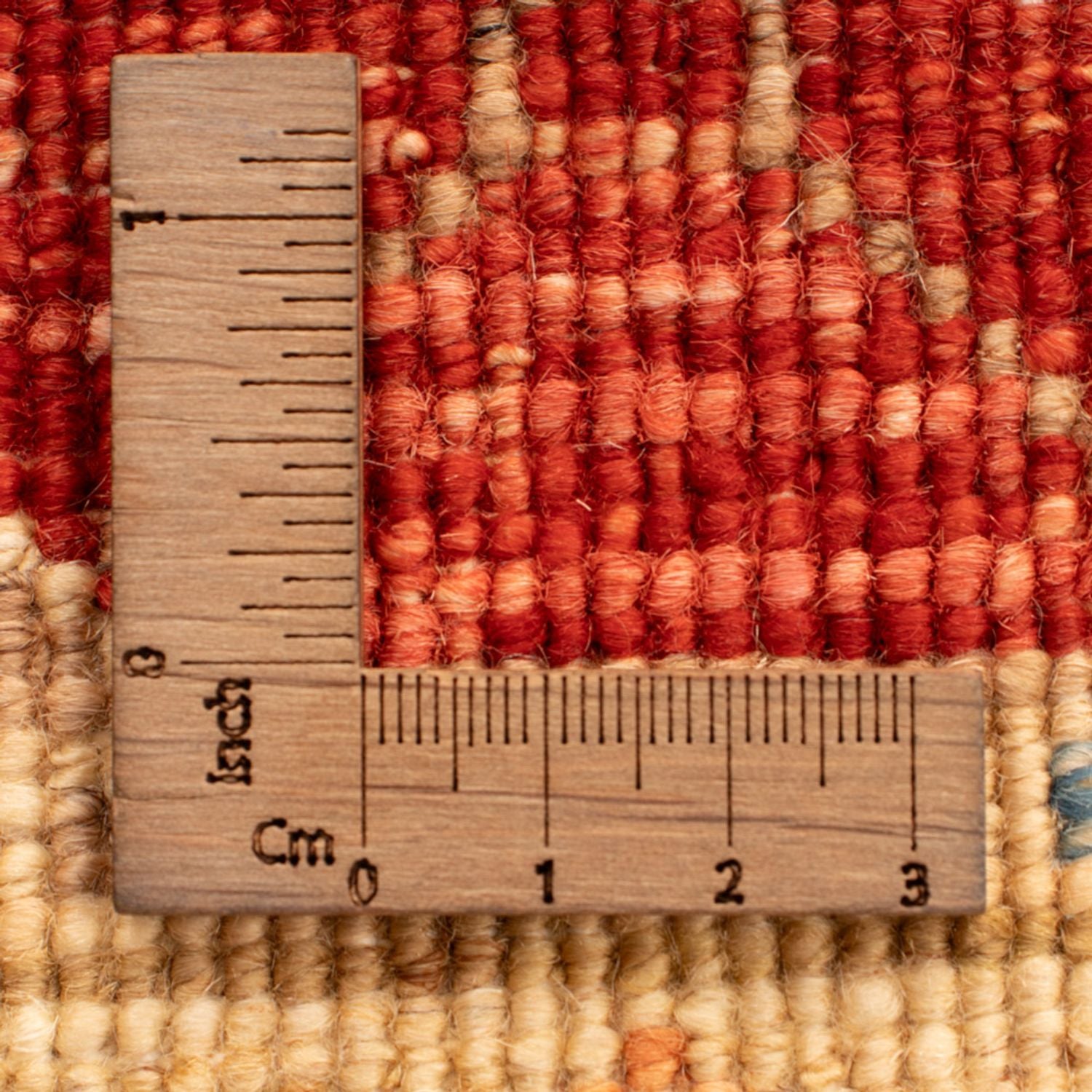 Ziegler Teppich - 92 x 63 cm - rot