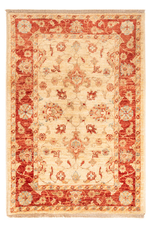 Ziegler Teppich - 89 x 62 cm - beige