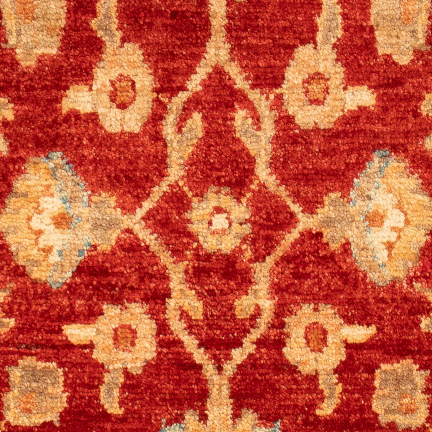 Ziegler Teppich - 92 x 60 cm - rot